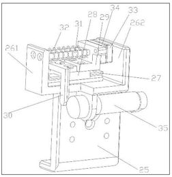 一种微创血管介入手术机器人导管 导丝旋转推进装置