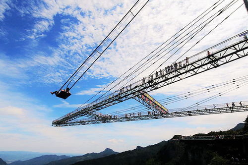 悬崖秋千,在挑战极限中触摸天空